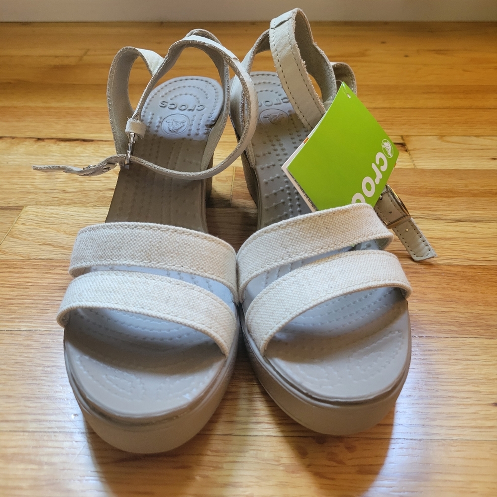 Crocs Leigh wedge.